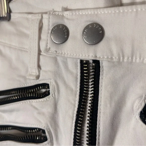 Rag & Bone High Rise Biker Jeans - Picture 11 of 13